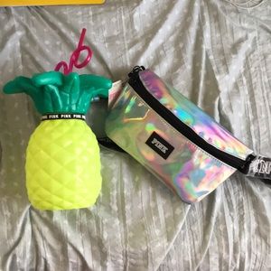 PINK water bottle and Fanny pack!